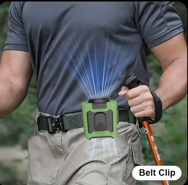 BreezeRig in use — Outdoor Work